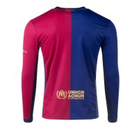 Camiseta Barcelona Primera Equipación Replica 2024-25 mangas largas